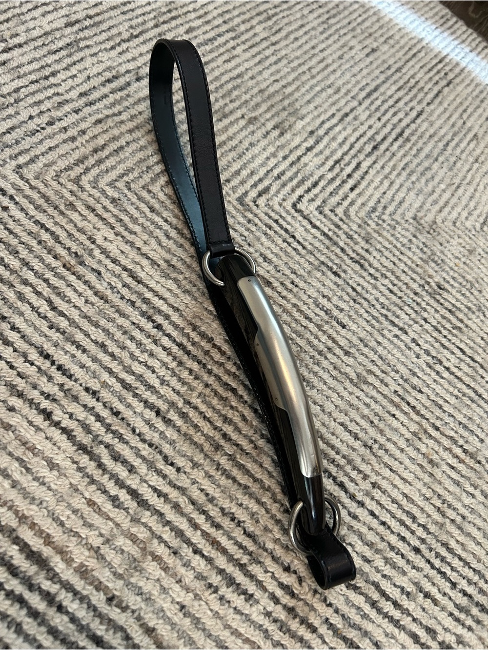 Saint Laurent YSL Mombasa Horn Leather Belt Women's Small 2002 Tom Ford Runway
